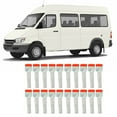 thumbnail image 1 of Qiilu 20pcs Air Conditioning Hose Barb Fitting Straight Aluminum Universal For Cars Trucks Engineering Vehicles, 1 of 8