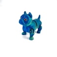 thumbnail image 5 of PLA 3D Printed Dog Model Solid Color Movable Pitbull Dog Doll Multi-jointed Articulated Animal Figurine Desktop Decoration, 5 of 7