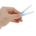 thumbnail image 4 of Unique Bargains 4 Pcs Glass Multifunctional Nail File Manicure Tool Small Powder Blue, 4 of 7