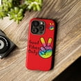 thumbnail image 3 of Good Vibes Only Red iPhone 15 Case-iPhone 13 Case-iPhone Case-iPhone, 3 of 3