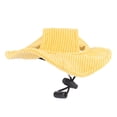 thumbnail image 1 of Pet Sun Hat With Ear Holes, Soft Corduroy Material, Sun   For Dogs And Cats, Adjustable Drawstring Closure, Suitable For Puppies And Kittens, Daily Wear, Outdoor, 1 of 8