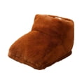 thumbnail image 1 of stanreset Electric Foot Warmer With Integrated Heating Function And Is Way To Treat Cold Feet Plush Heater brown, 1 of 6
