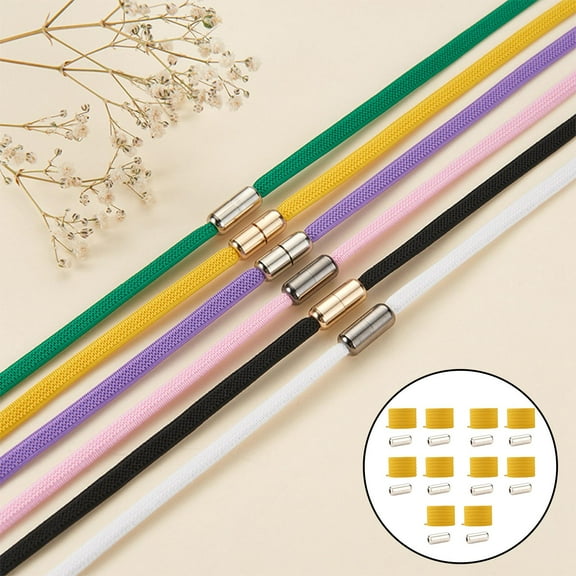 , Elastic Shoe , Size Adult and with Metal Buckles Older - Yellow