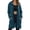 Blue, variant on SGMVNU Women's Zip up Long Hoodies Tunic Sweatshirt Hooded Casual Long Sleeve Zipper Mid Length Jackets with Pockets(Beige, M)