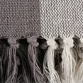 thumbnail image 3 of Gray and White Buffalo Check Throw, 3 of 5