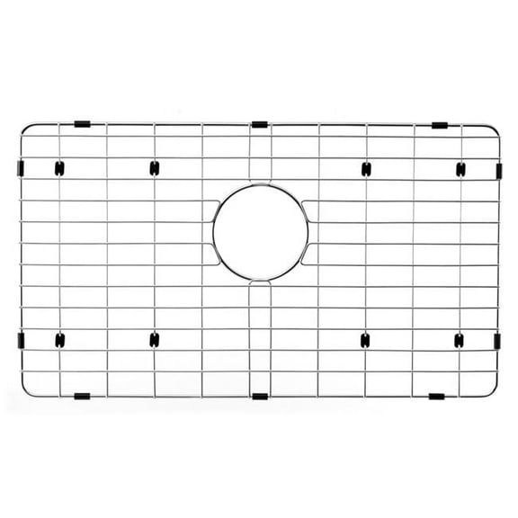 24.5 x 14 in. Wirecraft Bottom Grid, Stainless Steel