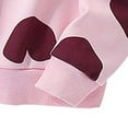 thumbnail image 4 of Likimi Toddler Kids Girls Tops Crew Neck Long Sleeve Print T Shirt Casual Comfortable Soft Spring Fall Tops Size 3-4 Years Pink, 4 of 8