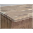 thumbnail image 3 of Natural Parota Solid Wood Bar with Wine Rack - 63", 3 of 3
