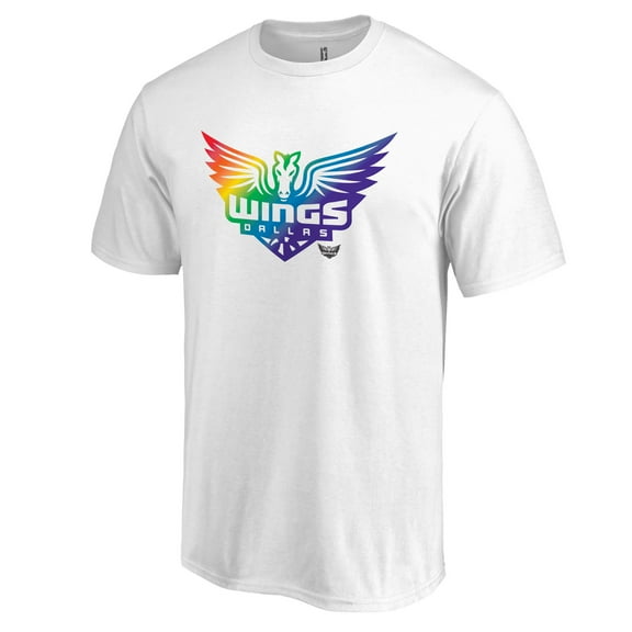 Unisex White Dallas Wings Team Pride T-Shirt