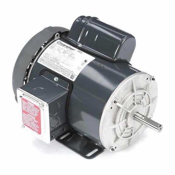 Capacitor-Start Pressure Washer Motor, 1 hp HP, 115/208-230V AC Voltage, 56 Frame 056C17F5311