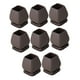 thumbnail image 5 of 8 fundas para patas de silla que protegen el suelo. Protectores de suelo para taburetes de bar con amortiguación. Cuadrado 20 a 28mm, 5 of 9