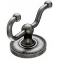 thumbnail image 2 of Top Knobs Ed2a Edwardian Bath Double Robe Hook - Grey, 2 of 2