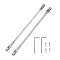 thumbnail image 2 of 2PCS RC Crawler Driveshaft, Stainless Steel RC Drive Shaft Axle Joint Drive for 1/10 LCG, 2 of 7