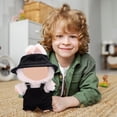 thumbnail image 4 of GHEVP Lapubus Pop-mart Doll Clothes,Doll Clothes for 5.91 la-bubus - Outfit Set Doll Clothes Accessories for la-bubus - Fashion Hat and Overalls Outfit Set,Luxury Cute Doll Clothing(No Doll), 4 of 7