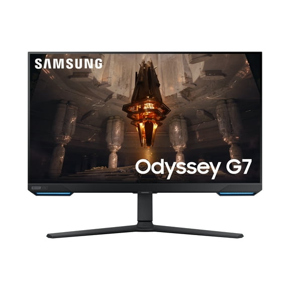 SAMSUNG 28" Odyssey G70B 4K UHD IPS 144Hz 1ms G-Sync Compatible Gaming Monitor - LS28BG700ENXGO