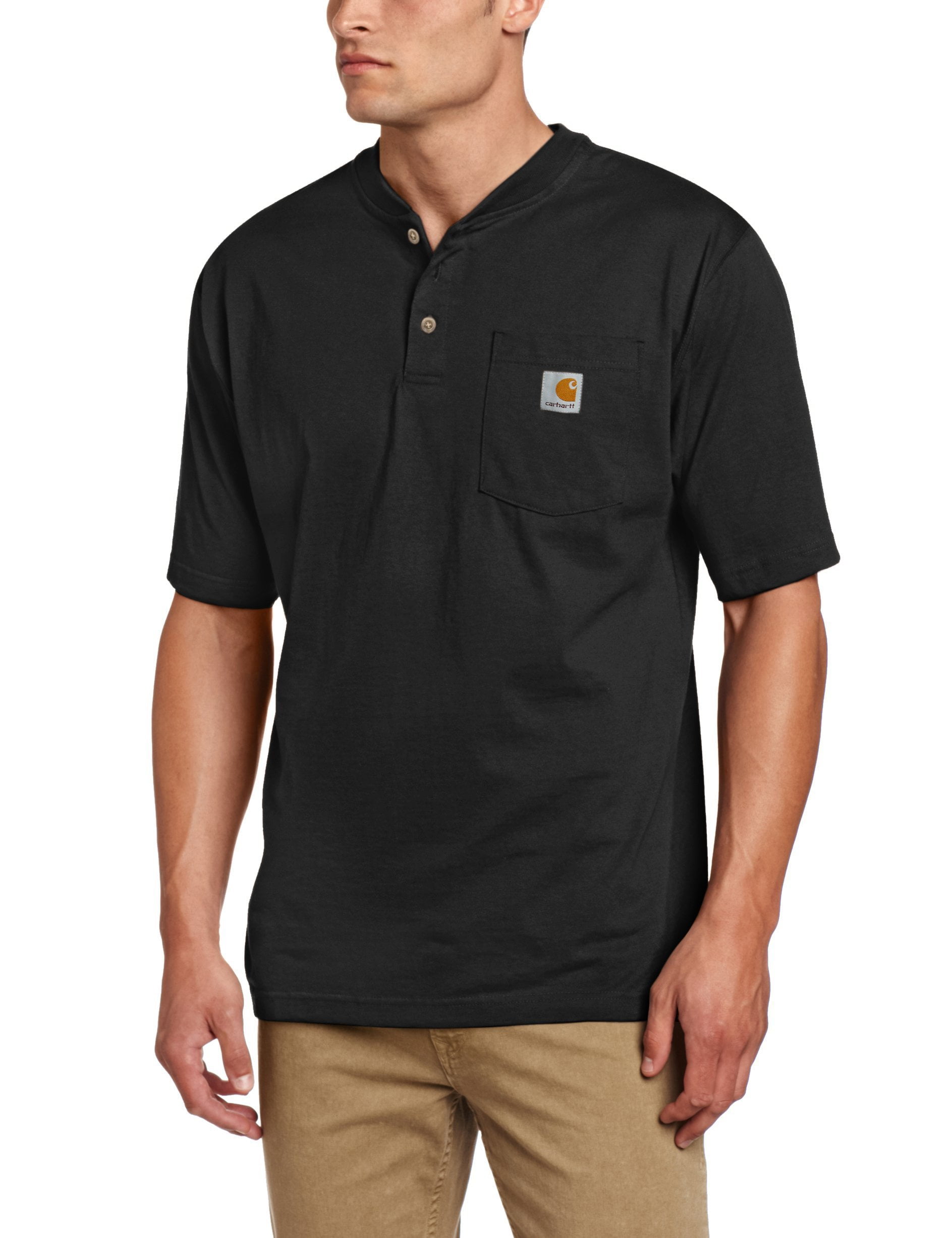 Carhartt Men's Workwear Pocket (Regular and & Tall Sizes) Short Sleeve Black 3X-Large - Walmart.com