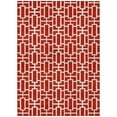 thumbnail image 2 of Addison Rugs Chantille Indoor/Outdoor Transitional Geometric Red Washable Rectangle Rug, 10' x 14', 2 of 6