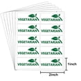 thumbnail image 2 of Vegetarian Stickers,Vegan Food Labels for Restaurant,Grocery Store,Bakery,2x1inch Sandwich Salad Labels,500pcs, 2 of 5