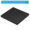 thumbnail image 4 of Uxcell Square Rubber Anti-Vibration Pads 3.94" x 3.94" x 0.4", Black 4Pcs, 4 of 5