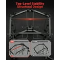 thumbnail image 3 of QinaQin 1600lb Power Cage, Multi-Functional Home Gym Squat Rack with Cable Crossover, 3 of 9