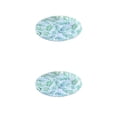thumbnail image 1 of Billuyoard Fitted Table Cloth Water Resistance Dinner Proof Table Clean Hojas verdes 80 cm 2Conjunto, 1 of 1