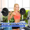 thumbnail image 3 of Advancent Pasador de acero para gimnasio, pasador para pilas de pesas, incluye clip de resorte, clips para barras de levantamiento de pesas Gimnasios en casa, 3 of 5