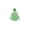 Green, variant on Ouuluon Set of 10 Luminous Mini Figurines, Glow in Dark Resin Tabletop Ornaments for Holiday Party Decor