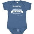 thumbnail image 3 of Inktastic Injustice Anywhere is a Threat to Justice Everywhere Martin Luther King Jr. Boys or Girls Baby Bodysuit, 3 of 5