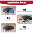 thumbnail image 4 of AYBUY 6Pcs Round Motorcycle Reflectors Stick-on Safety Reflectors 24mm Mini License Plate Reflectors Red Light Warning Reflector for Motorcycle Bicycle Trailers Gate Posts, 4 of 5