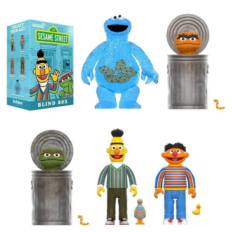 Super7 Sesame Street Blind Box Reaction Action Figure - Walmart.com