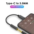 thumbnail image 1 of Twowood auricular Tipo C a 3,5 mm Auriculares AUX Cable HiFi DAC Audio Adaptador para OnePlus 6T, 1 of 7