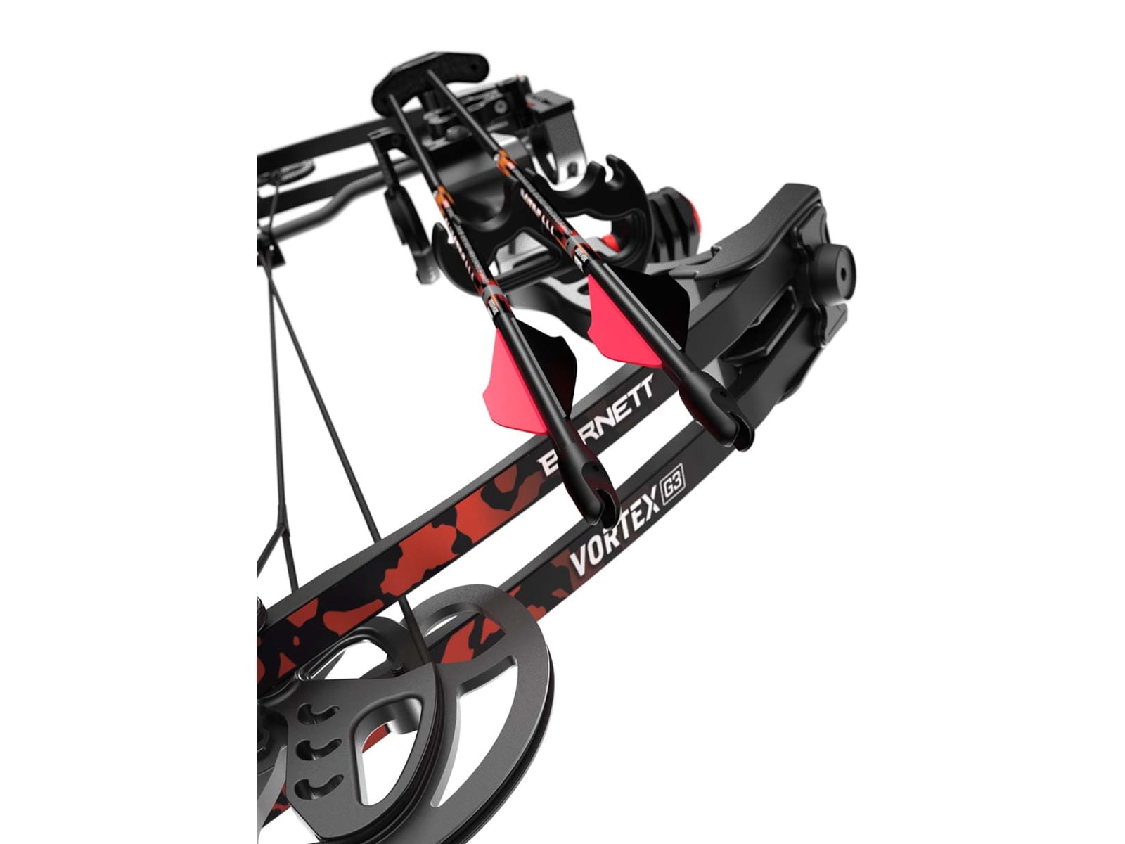 Barnett G3 Compound Bow Package, Right Hand, 29-45 lbs, 22-27 in, Black