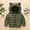 Army Green, variant on Toddler Winter Coat for Boys Kids Puffer Jacket Zipper Long Sleeve Lightweight Windproof Jacket Outwear Hooded Jackets Toddler Girl Winter Clothes 18-24 Months