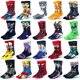 thumbnail image 2 of Calcetines De Los Hombres De La Moda anime Divertido hip hop Personalidad Dibujos Animados skarpety Patrón De Costura De Alta Calidad 20 Colorespangjing, 2 of 4