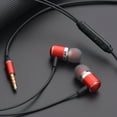 thumbnail image 5 of Kripyery Wired Earphone Multi Noise Reduction Plug Play Stereo Sound Ergonomic Design Composite Diaphragm Intelligent Wired Control Wired Earbud for Home, 5 of 8
