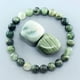 thumbnail image 1 of Pulsera de piedra estilo vacacional, hecha a mano, elástica y con cuentas, para hombre y mujer, bisutería informal., 1 of 5