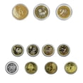 thumbnail image 4 of Lefu 100Pcs 17/20/25/27/30/mm Coin Storage Cases Holder Clear Plastic Round Box, 4 of 9