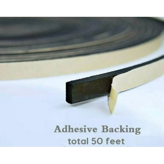 FeelGlad 3Pcs Insulation Foam Seal Tape Strips with Self-Adhesive, Weather Stripping for Windows and Doors, High Density Foam Seal Tape 3/5 inch Wide 1/8 inch Thick 16 Feet Long