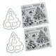 thumbnail image 5 of 2 Uds Sellos Transparentes Troqueles de Corte de Sellos Patrón de Alce de árbol de Navidad de Acero Al Carbono para Manualidades Manualidades álbum de Recortes, 5 of 8