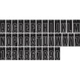 thumbnail image 1 of Adhésif Noir Numéro 4&44; Pack de 6, 1 of 1