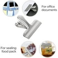thumbnail image 5 of Clips de acero inoxidable Brillar para bolsas sellado de alimentos 7,7 x 6,1 x 3,5 cm, 5 of 5
