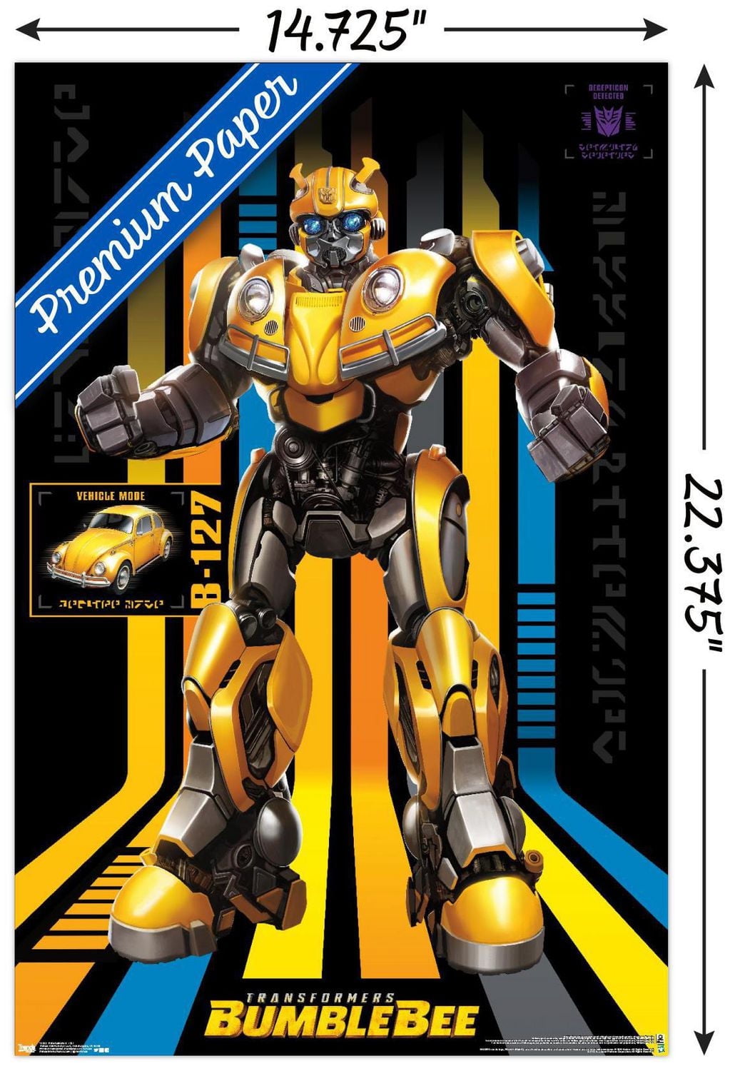 Hasbro Transformers: Bumblebee - 127 Wall Poster