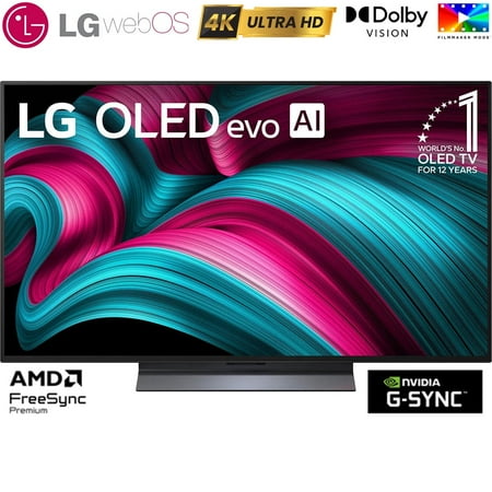 LG OLED48C5PUA 48 Inch Class C5 Series OLED evo 4K UHD Smart webOS TV 2025