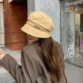 thumbnail image 4 of Gorras de vendedor de periódicos para mujer, gorra de pescador, gorra con visera, boina para moda, gorras de paje para mujeres, 4 of 7