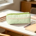 thumbnail image 4 of Small Cute Adorable Versatile Pencil Case Makeup Bag Cloth Pouch Organizer for Stripling Teenagers Home Office University Travel Storage Beautiful Lightweight Portable Ideal Gift 6.7x2.7x1.9 Inches, 4 of 7