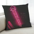thumbnail image 1 of Ahgly Company Neon Neon Indoor Throw Pillow, 18 inch by 18 inch, 1 of 6