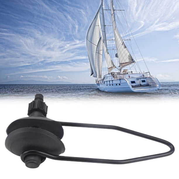 Accesorios Marinos Orejera Redonda Orejera De Un Solo Tubo Marine Boat Yacht Rubber Motor Flusher Vogacara VI011672-00