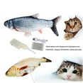 thumbnail image 2 of Bewildely Juguete para gatos, pez, carga eléctrica USB, simulación de baile, salto, pez disquete en movimiento, juguete para gatos, peces electrónicos Type4 NO4 Bewildely FN0370-01B, 2 of 6
