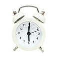 thumbnail image 2 of tkerinse Mini Twin Bell Alarm Clock 3in Loud Alarm Small Cute Analog Alarm Clock Vintage Travel Clock Stereoscopic Dial for Home Office Bedroom Living Room Decoration, 2 of 7