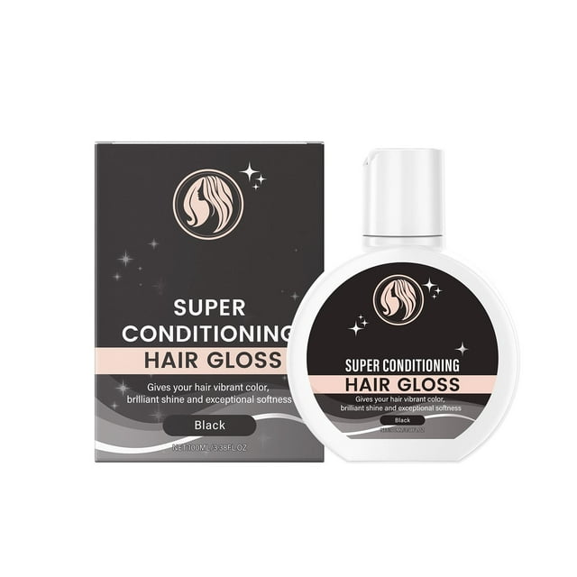 HHBEAUTY Complex Color Care Smoothing Conditioner with Keratin, Color Protection and Color Locking, Black